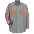 thumbnail image 2 of Red Kap Men's Long Sleeve Enhanced Visibility Shirt, 2 of 4