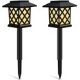 thumbnail image 1 of XISOBO 2 Pack Solar Stake Lights Garden Decorative Lights ,Auto On/Off, 1 of 4