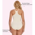 thumbnail image 5 of MANIFIQUE Bodysuit for Women Tummy Control Shapewear Racerback Body Shaper Tank Top, 5 of 7