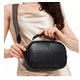 thumbnail image 2 of Bolso Dama Bolsa Negra Mujer Bandolera Crossbody Mano Moda, 2 of 4
