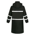 thumbnail image 3 of Hvyesh Raincoat Waterproof Long Rain Jacket Lightweight Rainwear Reflective with Packable Hood for Men Women Adults, 3 of 4