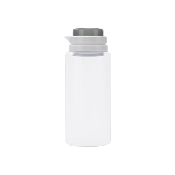 Contenedor de almacenamiento de alimentos hermético Tanque Tapas a prueba de humedad Frascos Latas Dispensador transparente visible Cubo Granos Almacenamiento y organización del hogar Blanco Gris Cateissary HA080067-01