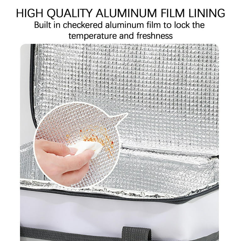 Light Autumn Square Insulated Food Carrier Box