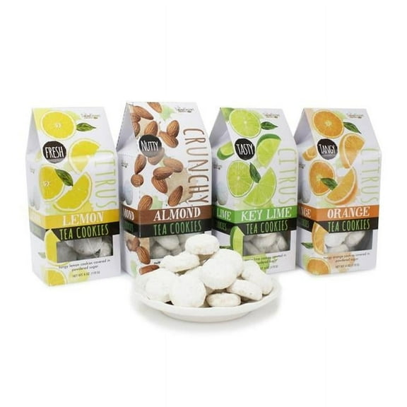 Too Good Gourmet 102.1068R Tea Cookies Sampler Set - Set of 4
