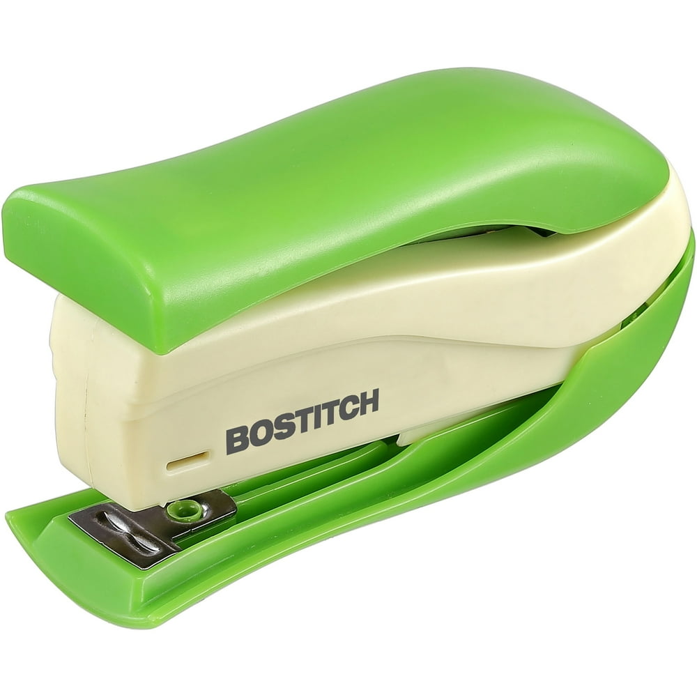 Bostitch SpringPowered 15 Handheld Compact Stapler, Reduced Effort