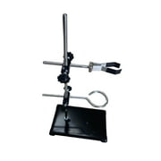 Almencla Lab Stand Support Iron Stand Base Chemistry Experiment Equipment Premium Iron with Base Projects Lab Stand Set with Rings Clamp