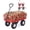 Red GOR410, variant on Heavy Duty 400 lbs Steel Garden Cart Wagon – Utility Yard Cart – 10" All-Terrain Pneumatic Tires – Removable Mesh Sides – Easy Maneuvering for Lawn, Gardening, Landscaping – Grey