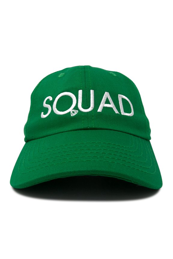 Bride Squad Baseball Cap Bridal Shower Bachelorette Dad Hat Kelly Green