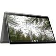 thumbnail image 1 of HP 2 in 1 Touch Screen Chromebook x360 14c-ca0030ca 14.0" Full HD, Intel Core i3-10110U, 8GB RAM, 128GB eMMC, Chrome OS, Silver (Certified Open Box), 1 of 5
