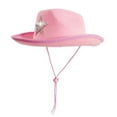 thumbnail image 2 of SUXIAN Christmas Sparkly Star Cowboy Hat for Kids Party Festival Sun Outdoor Play for Girls and Boys with Rhinestone Cowboy Hat Pink 4-10 Years, 2 of 5
