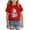 girls shirt ARO3 Red, variant on UYYX White T Shirts For Kids Youth White Tshirt Girl T-Shirt - Kids Graphic Christmas Shirts Gifts Top 7-8 Years