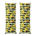 thumbnail image 2 of Bingfone Body Pillow Cover Long Pillow Case With Zipper Decorative Bedding Pillowcase 20"X54" Soft Cushion Pillow Case For Bedroom-Orange And Lemon, 2 of 8