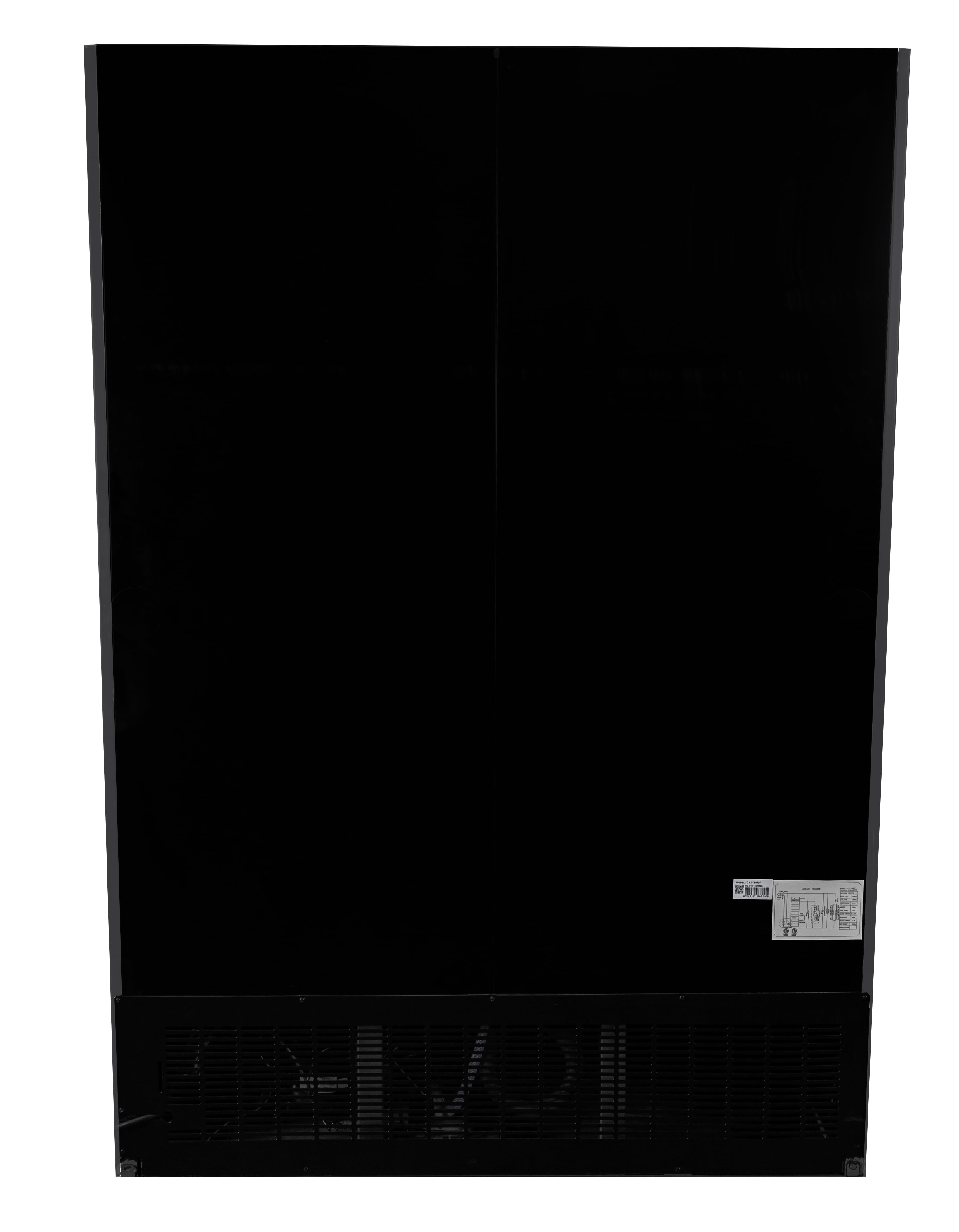 Heavy Duty Commercial 45 cu ft Glass (2 Door) Merchandiser Freezer with Swing Door