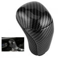 thumbnail image 1 of Cambio de Fibra de Carbono de Cuero Paya de Desplazamiento de la Palanca de Cambios Perforado para Highlander/Tacoma/Land Cruiser Prado, 1 of 7