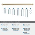 thumbnail image 4 of Amerock Coble 18 inch (457mm) Center-to-Center Golden Champagne Appliance Pull, 4 of 6