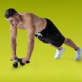 thumbnail image 5 of PRCTZ Ab Wheel with Rotating Handle (Black), 5 of 5
