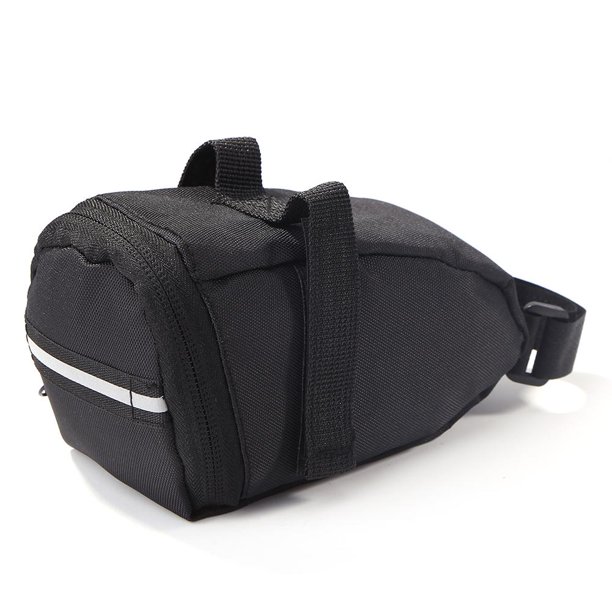Accesorios para bicicletas Bolsa de sillín de bicicleta de 1 l resistente a la lluvia para tija de sillín de bicicleta de montaña o de carretera bolsa de almacenamiento trasera Hugtrwg Para estrenar