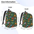 thumbnail image 3 of Yiaed Christmas Gift Print Backpack, Premium Laptop Backpack, Travel Backpack for Women, Lightweight Backpacks, Comfortable Back Pack-Medium, 3 of 5