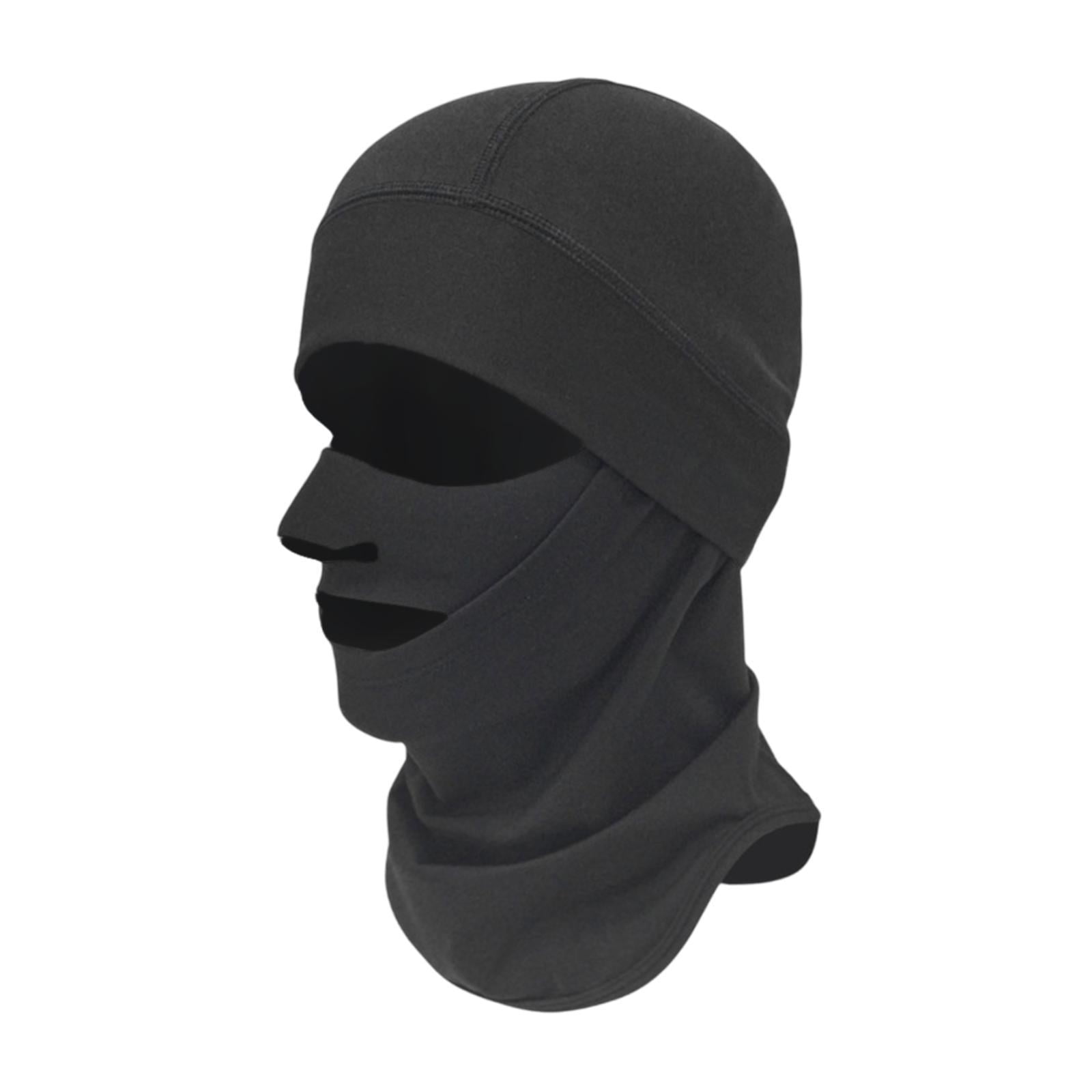 Baoblaze Men Women Winter Ski Balaclava for Ski Outdoor Sports Bike Black