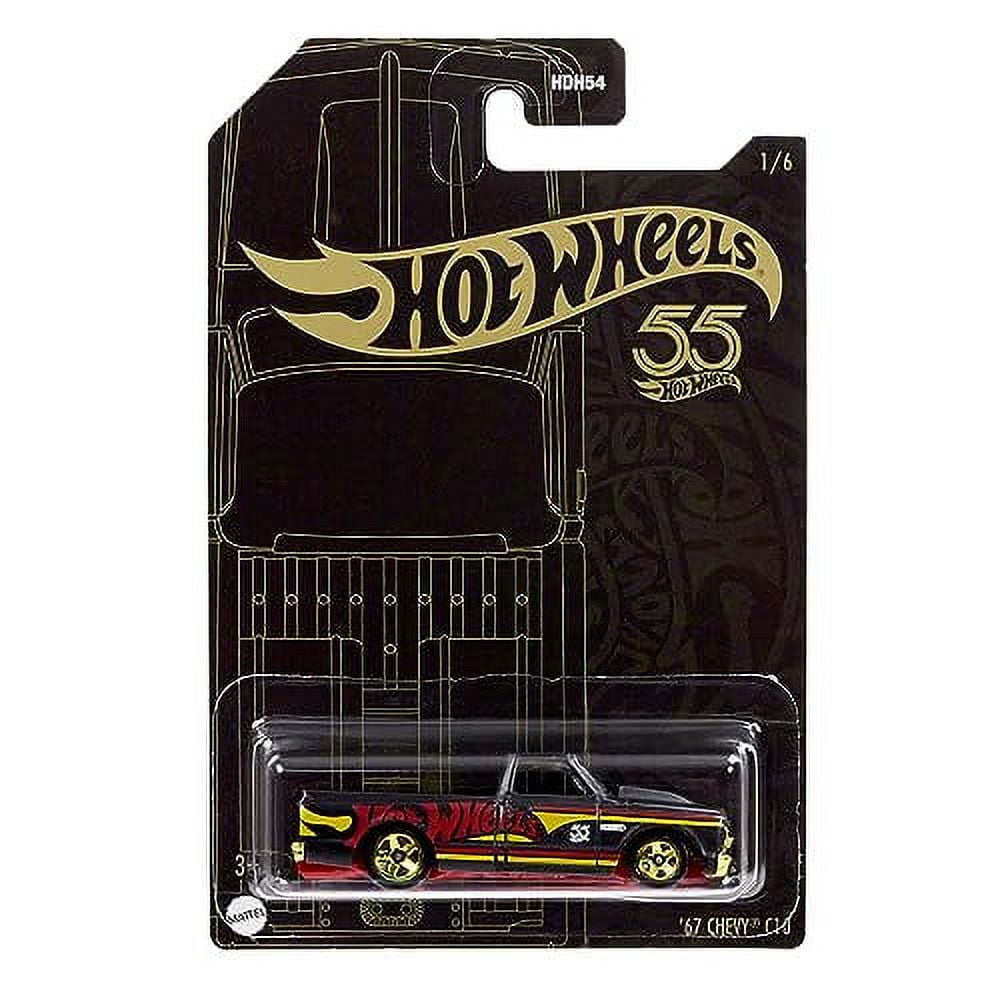 Mattel Hot Wheels '67 Chevy C10, Pearl and Chrome, 1:64 Scale