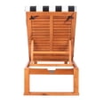 thumbnail image 6 of Safavieh Solano Outdoor Patio Sunlounger - Natural/Black, 6 of 13
