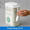 thumbnail image 5 of Buddeez 3.25 Quart Plastic Flour Containers with Scoops, Set of 2, 5 of 10