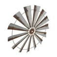 thumbnail image 6 of DecMode Gray Metal Indoor Outdoor Windmill Wall Decor, 6 of 10