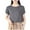 Gray, variant on Lmnyox Short Sleeve T Shirt for Women Summer Comfy Basic Tee Casual Loose Solid Color Crew Neck Shirts Clothes