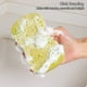 thumbnail image 5 of Esponja exfoliante corporal para piel sensible. Suave exfoliación. Limpieza profunda. Esponja de baño con abundante espuma para uso diario en la ducha y el spa. Aestivo | Amarillo | AESTIVO, 5 of 6