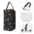 thumbnail image 3 of Goofa Christmas Deers Printed Toiletry Bag with Handle,Large Capacity Travel Makeup Cosmetic Bag for Women, Carry on Airport Airline Compliant Bag, 3 of 9