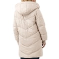 thumbnail image 3 of Langwyqu Winter Fashion Women Hooded Coat Fleece Lined Zipper Jacket, 3 of 4