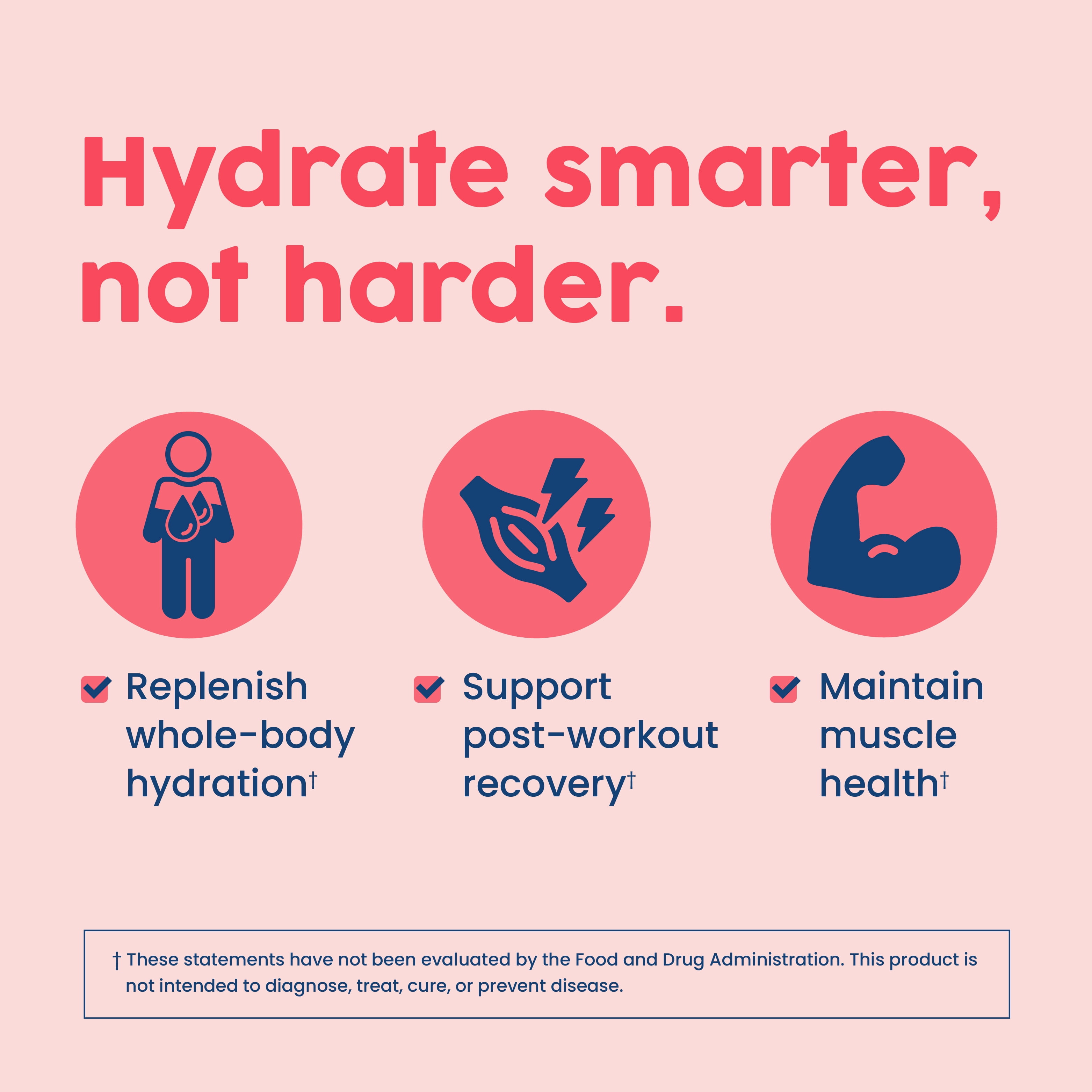NativePath Hydrate Electrolyte Powder, Mixed Berry, Zero Sugar Drink Mix with BCAAs, 30 Servings