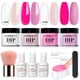 thumbnail image 1 of Kit de uñas en polvo para uñas AZUREBEAUTY Starter con 4 colores, rosa, 1 of 7