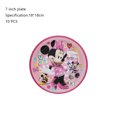 thumbnail image 3 of Disney-decoración de fiesta de cumpleaños de Minnie y Mickey Mouse, globo de papel de aluminio para niños y niñas, suministros para eventos, vajilla desechable, 3 of 5