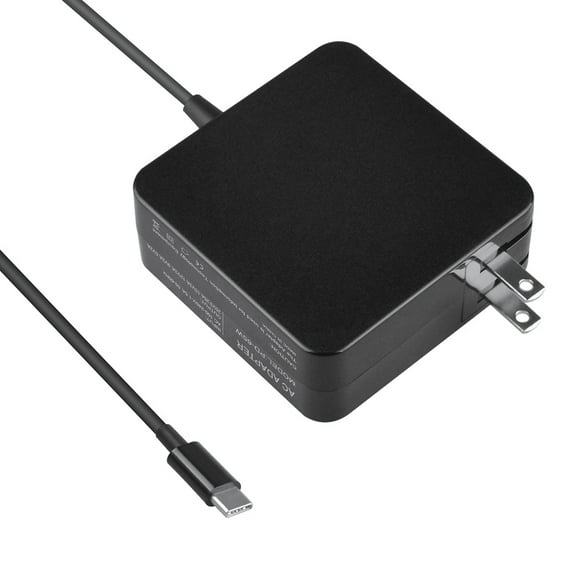 Aprelco Black 65W Type-C AC Adapter Charger Compatible with Dell Latitude 12 Rugged Extreme Tablet 7220EX