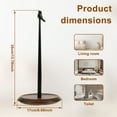 thumbnail image 6 of Tzdxfgl Free-Standing Metal Countertop Paper Towel Holder with Non-Slip Wood Base, 14 Inch, Black Bird, 6 of 11