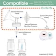 thumbnail image 2 of Piezas para extractor de leche Maymom compatibles con Spectra S1 S2 19 mm, 2 of 8