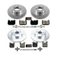 thumbnail image 3 of PowerStop Front and Rear Z23 Evolution Sport Carbon-Fiber Ceramic Brake Pad and Drilled & Slotted Rotor Kit Fits: BMW Select Models K7547, 3 of 10