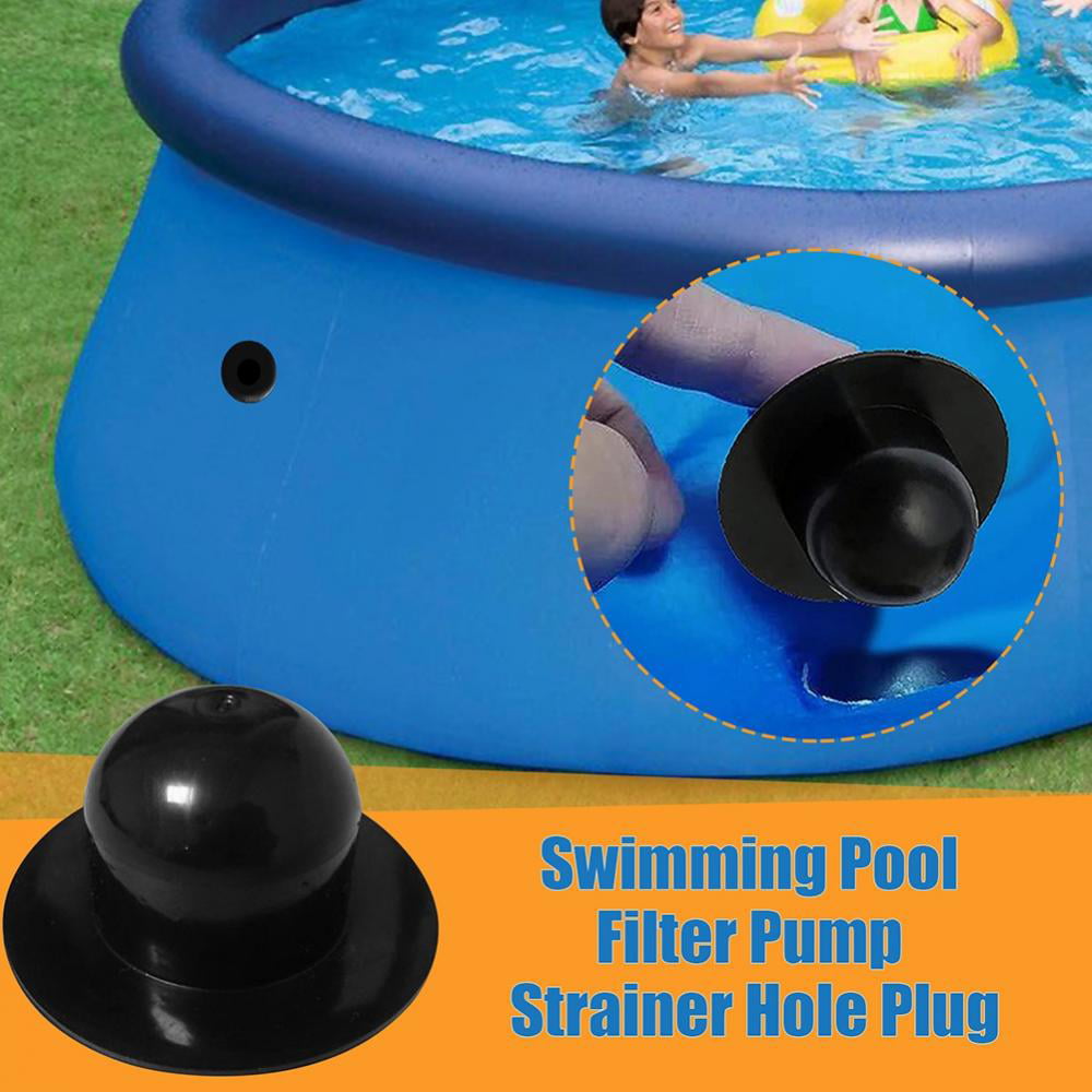 Bestway 2/4x Stopper Plug For Bestway/Intex Swimming Pool-In Black/Blue Replacement Part 