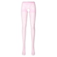 thumbnail image 1 of Collants Transparents Aguichant Brillants pour Femmes Collants Extensibles Lingerie Bas Confortables à Porter à la Mode, 1 of 9