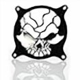 thumbnail image 3 of Custom Acrylic Fractured Skull Computer Fan Grill 200mm, 3 of 4