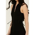 thumbnail image 3 of Idyllwind Women's Lawson Stretch Lace Detail Flare Jumpsuit Black XX-  US, 3 of 4