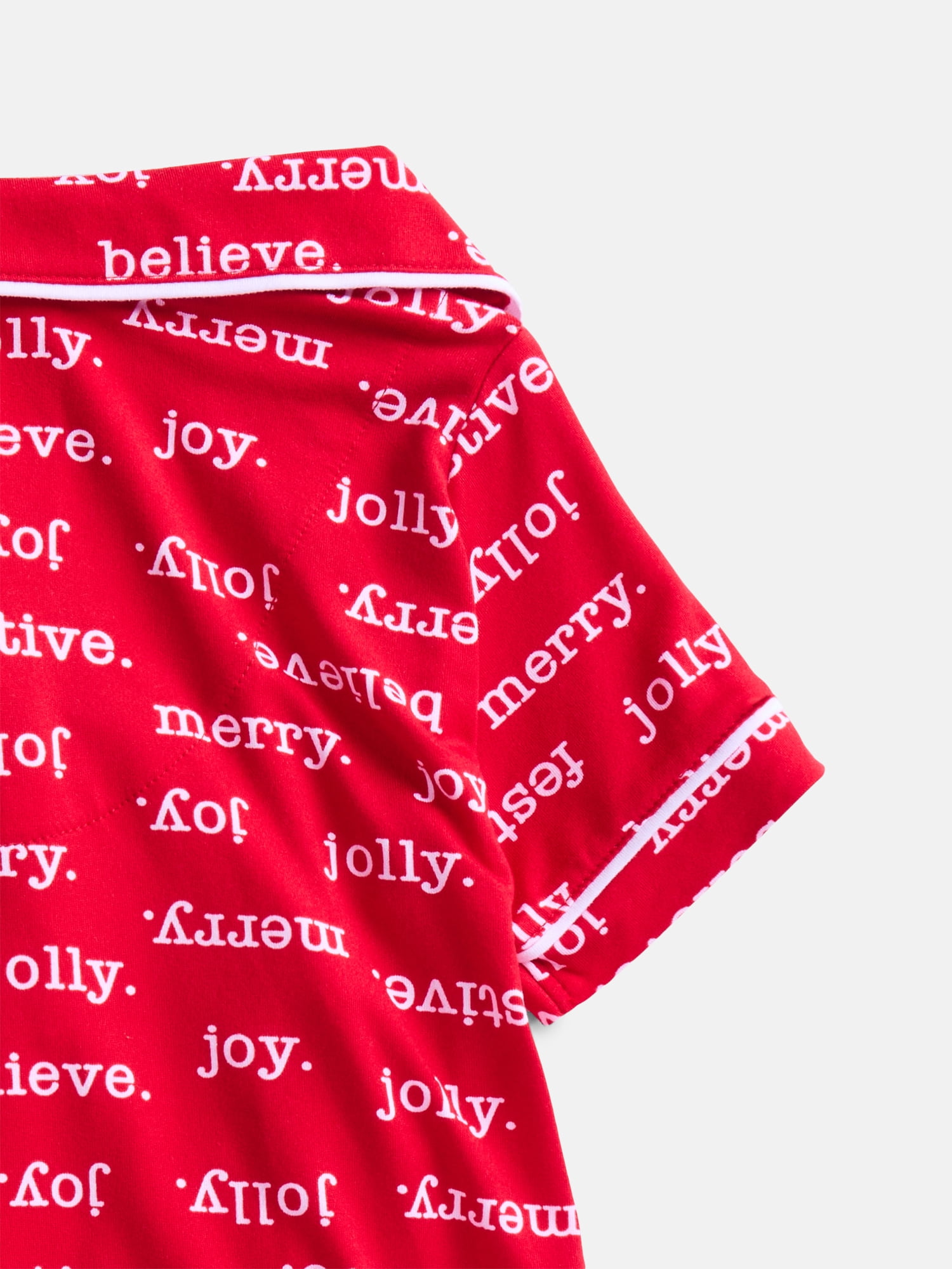 Holiday Time Matching Family Sleepwear Pet Pajama Top, Sizes XS-2XL