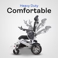 thumbnail image 5 of Alton Mobility - SHAWK - Reclining Foldable Lightweight Electric Wheelchair 500W Motor 330 lbs 13 Miles - Gray, 5 of 11