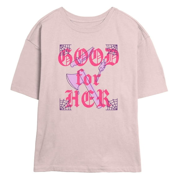 Juniors Lost Gods Good For Her Tools T Shirt