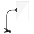 thumbnail image 1 of 5X Magnifying Glass with Clip, 6x3.5 Inch Magnifier with Clamp Adjustable Flexible Gooseneck,Clip on Magnifying Glass, 1 of 5