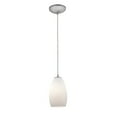 thumbnail image 2 of Access Lighting  Japanese Lantern 12 inch Steel Fluorescent Rod Pendant with White Lined Shade, 2 of 2