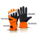 thumbnail image 3 of Guantes de invierno para niños, guantes de snowboard para exteriores impermeables y aislados para nieve MFZFUKR CPB-US-XD368-4, 3 of 5