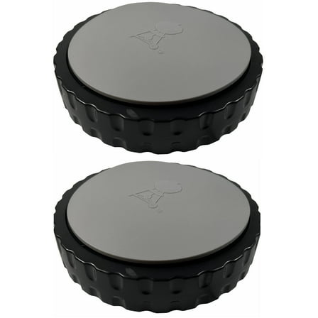 2 Weber Grill Part # 63050 8" Wheel and Cap - Gas and Charcoal Kettle Grills
