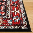 thumbnail image 3 of SAFAVIEH Vintage Hamadan Pemala Oriental Area Rug, Red/Black, 8' x 10', 3 of 8